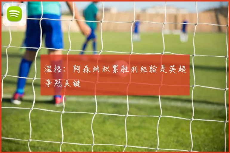 温格:阿森纳积累胜利经验是英超争冠关键